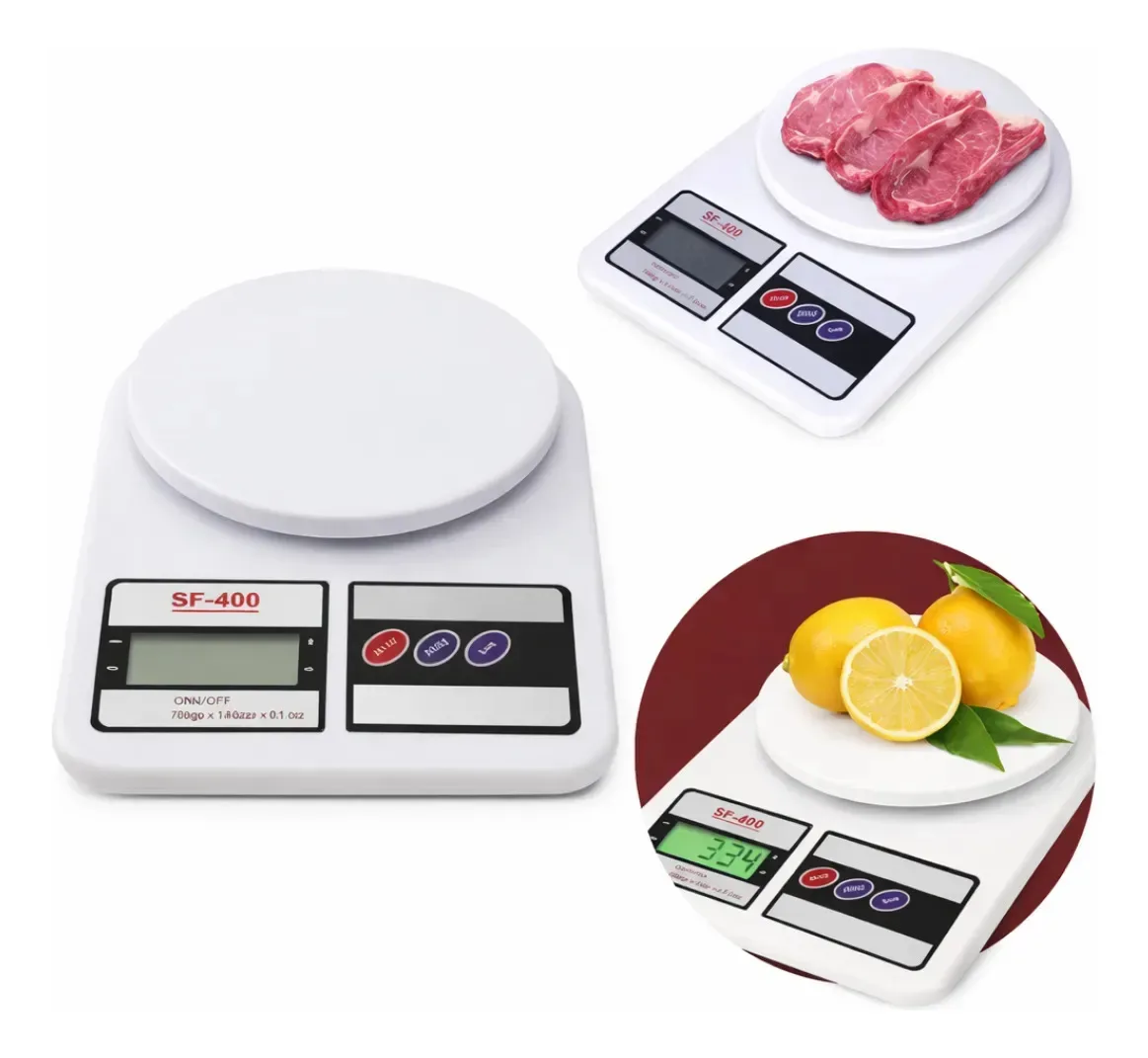 Balanza de cocina digital electrónica capacidad máxima 10 kg