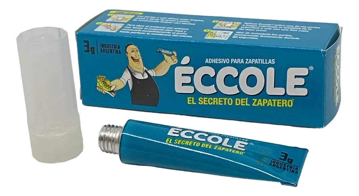 Eccole Adhesivo Pegamento Para Calzado Zapatillas Ecole 3gr