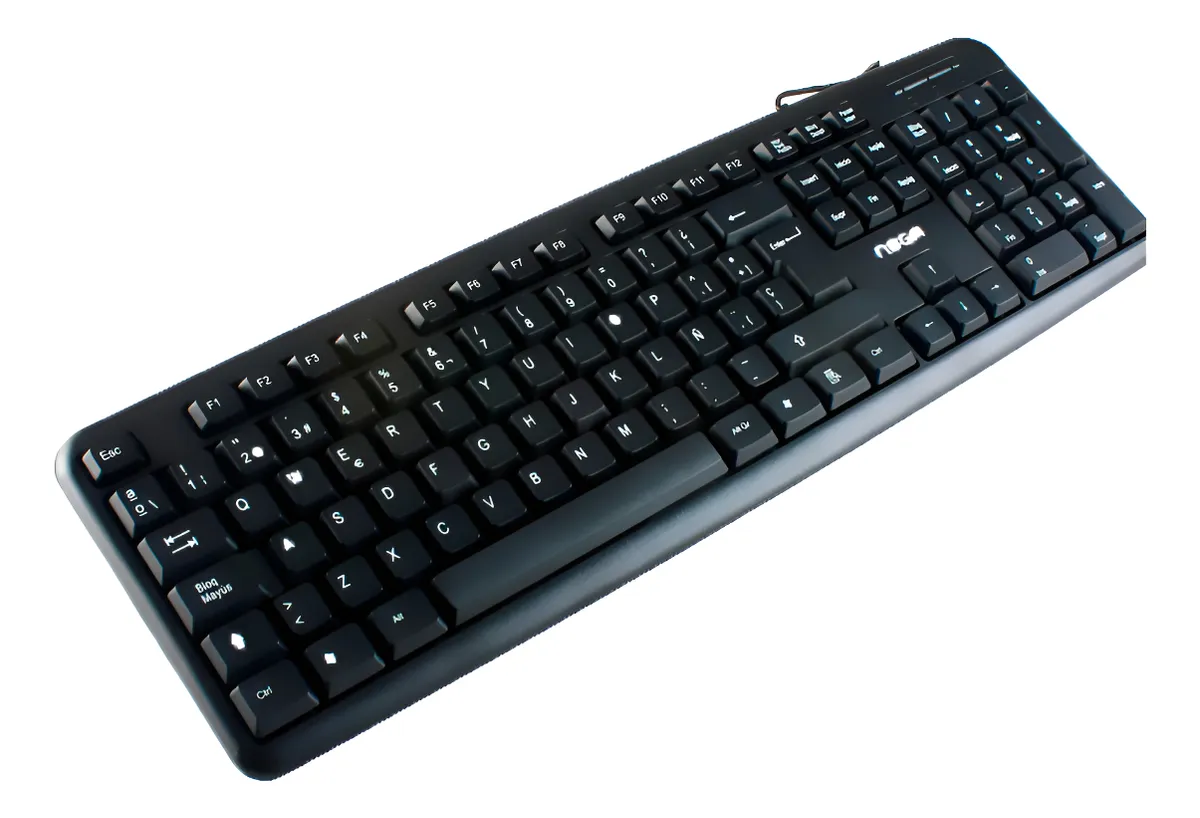 Teclado Usb Noga Plug And Play Español Nkb-78011